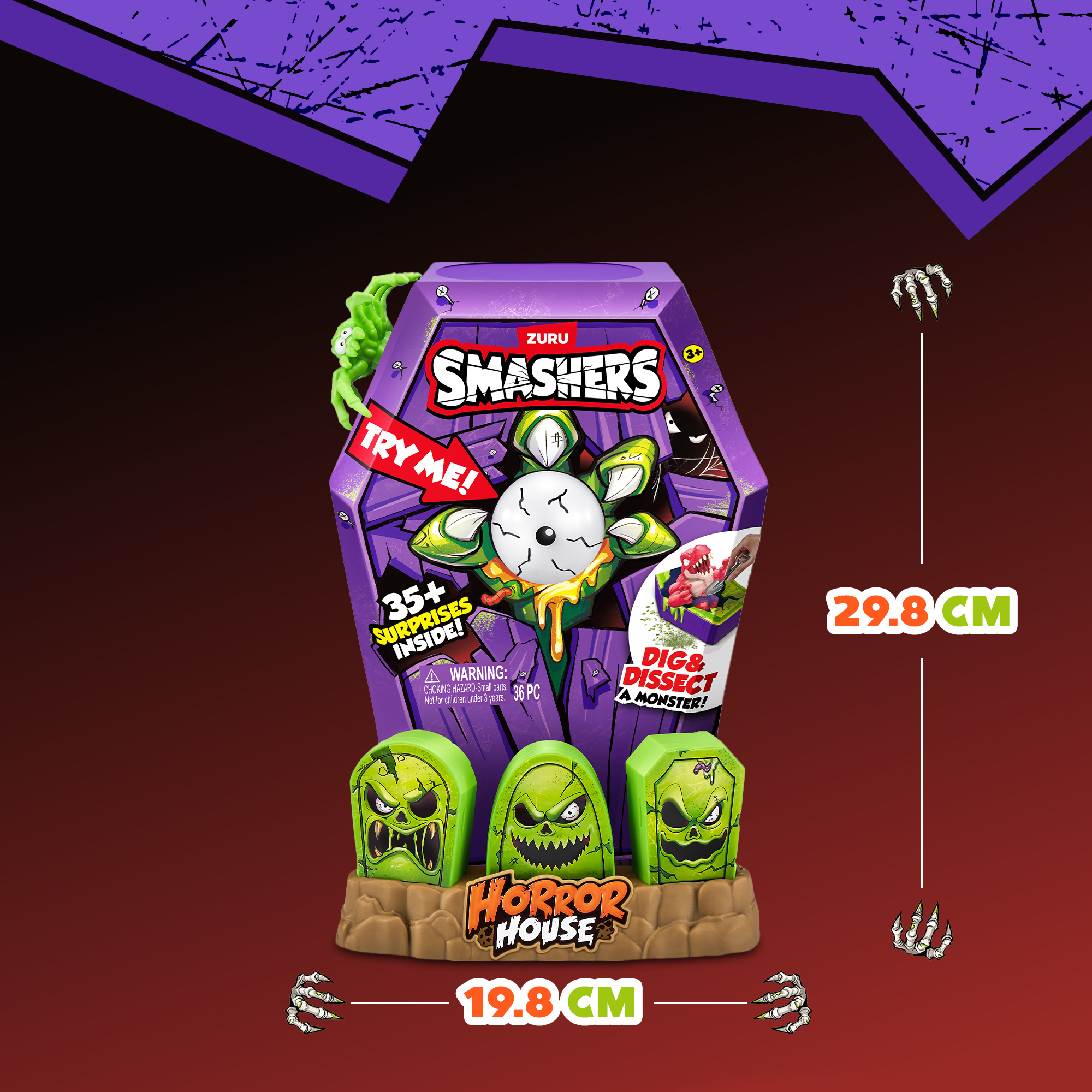 Фигурка Zuru Smashers Horror House - фото 3