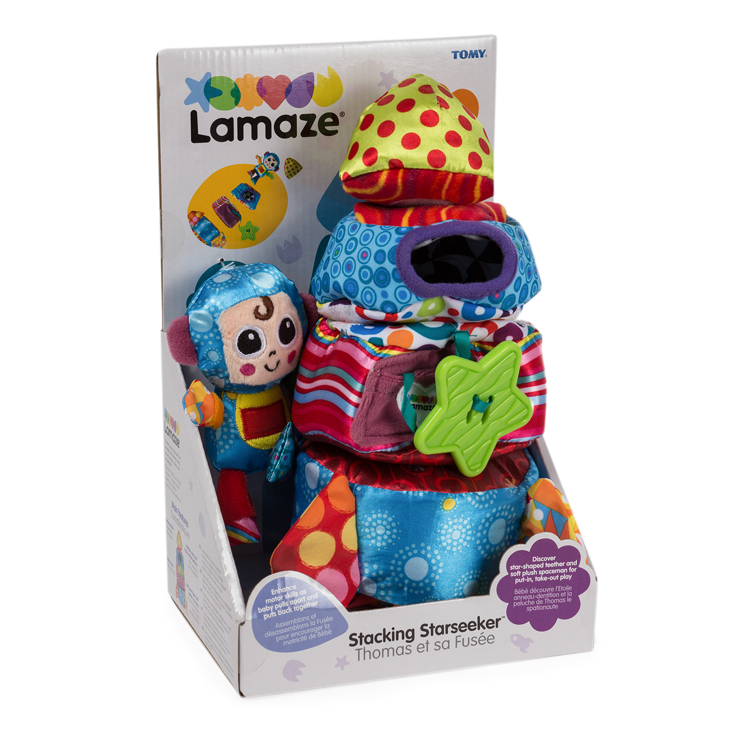 Игрушка Lamaze пирамидка - фото 3