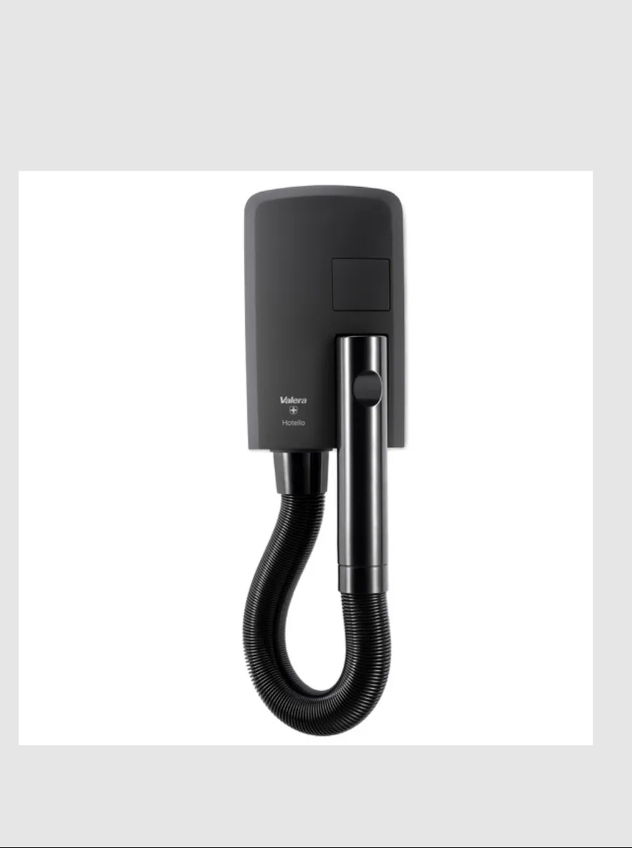 Фен Valera Hotello 832.01/T matt black - фото 1