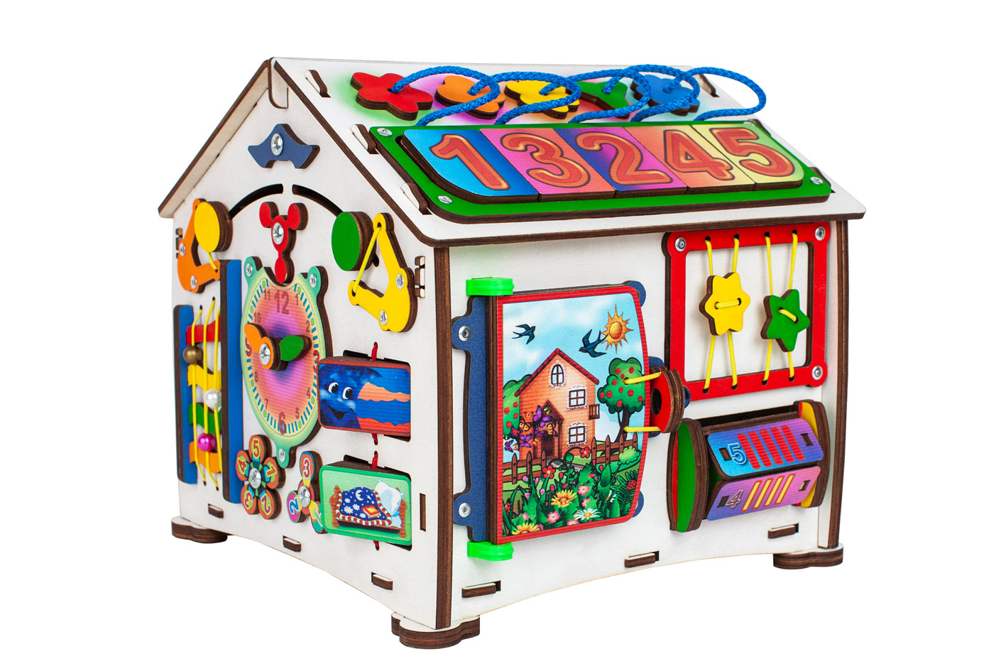 Игрушка Jolly Kids бизиборд Цифры - фото 2