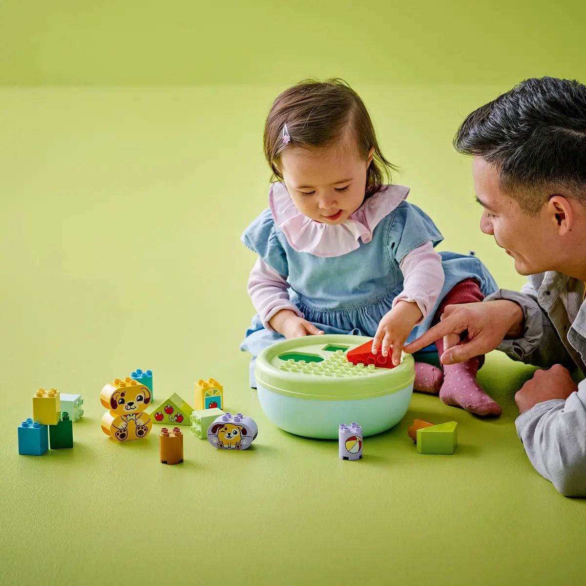 Конструктор LEGO DUPLO Сортер: домик для щенков 17 дет. - фото 8