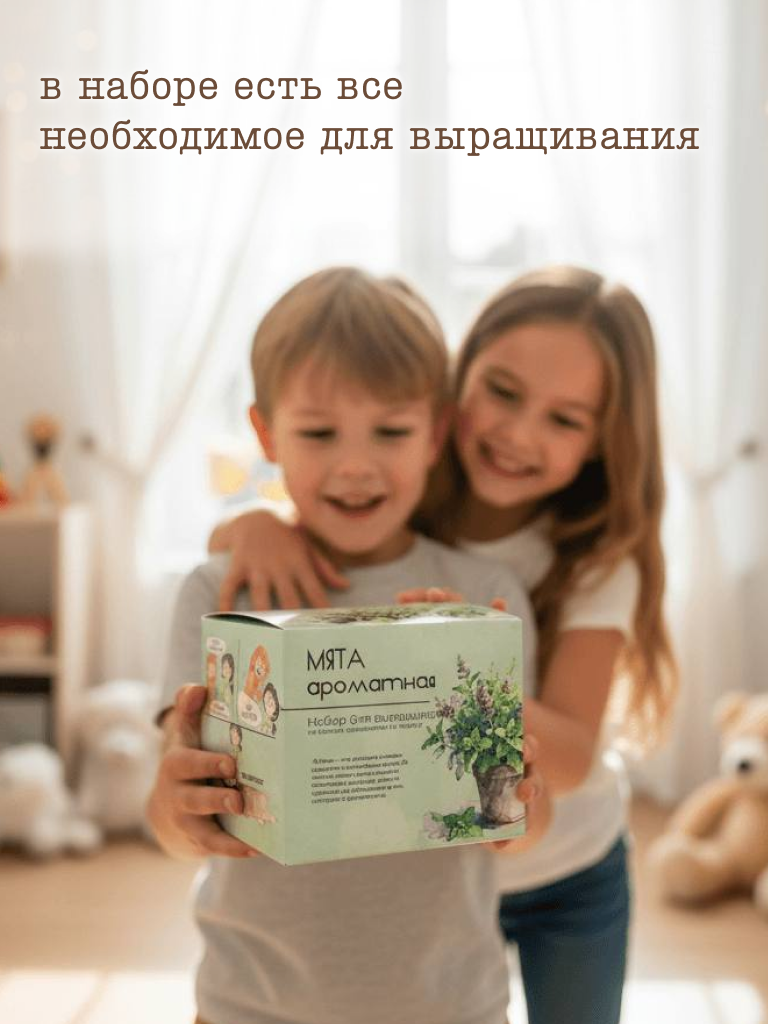 Набор для выращивания ECOSEEDS мята - фото 2