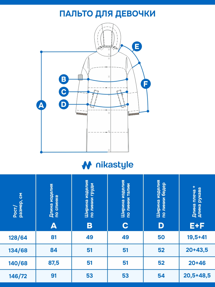Пальто NIKASTYLE 6з9225 пудра - фото 10