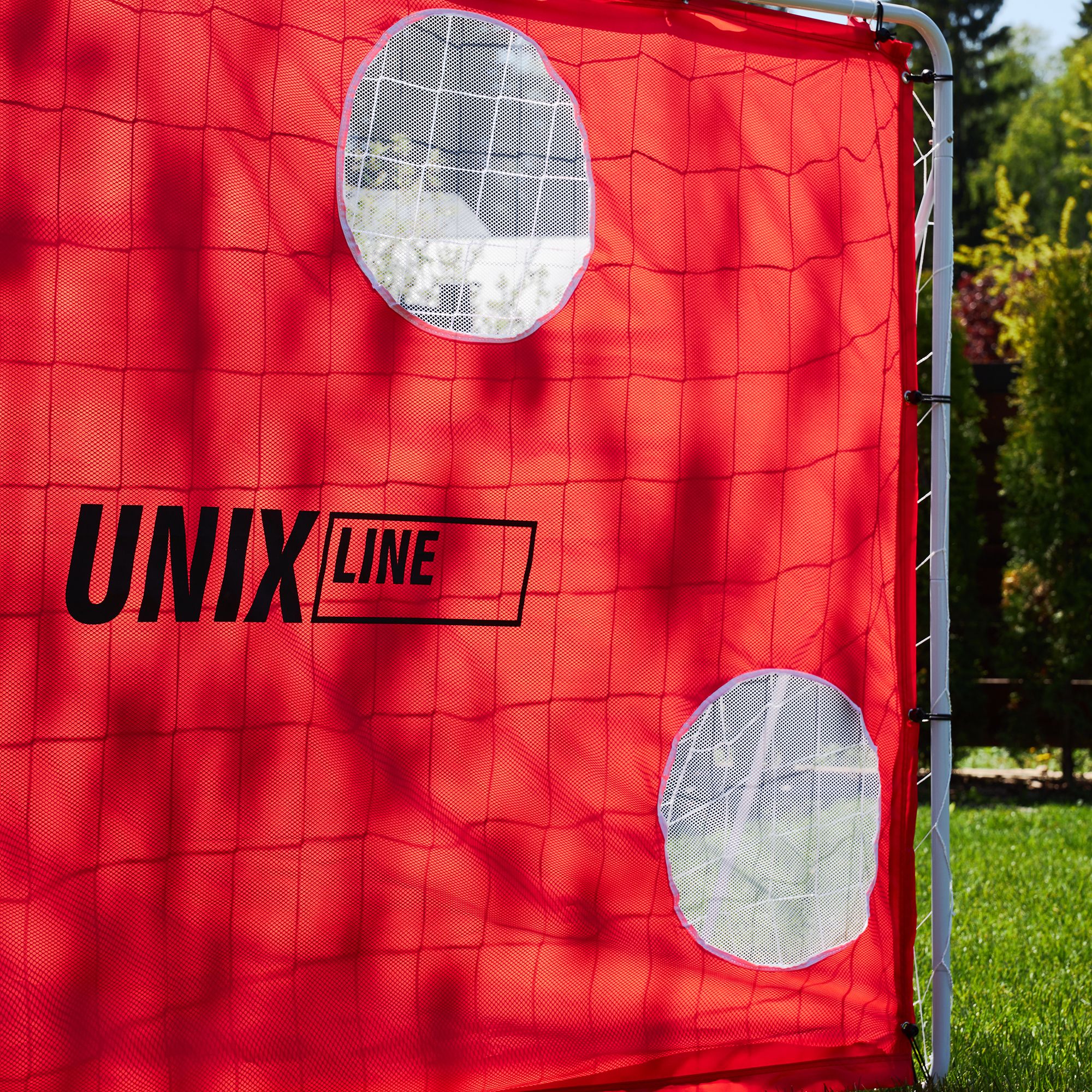 Футбольные ворота UNIX line переносные металлические с мишенями для улицы - фото 12