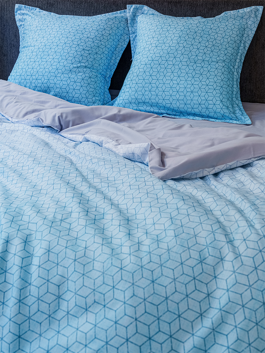 Комплект постельного белья MCotton Мэйсон евро 4 предм. - фото 8