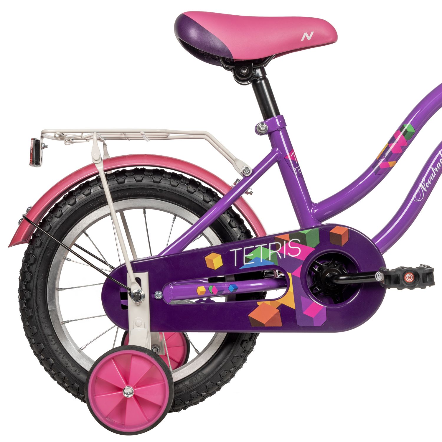 Двухколесный велосипед Novatrack 14 дюймов - фото 7