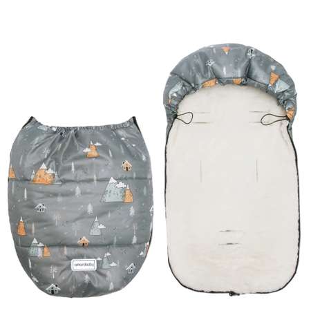 Конверт в коляску Amarobaby Snowy Baby