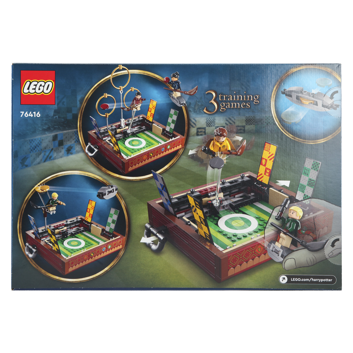 Конструктор LEGO Harry Potter Quidditch Trunk блочный - фото 12