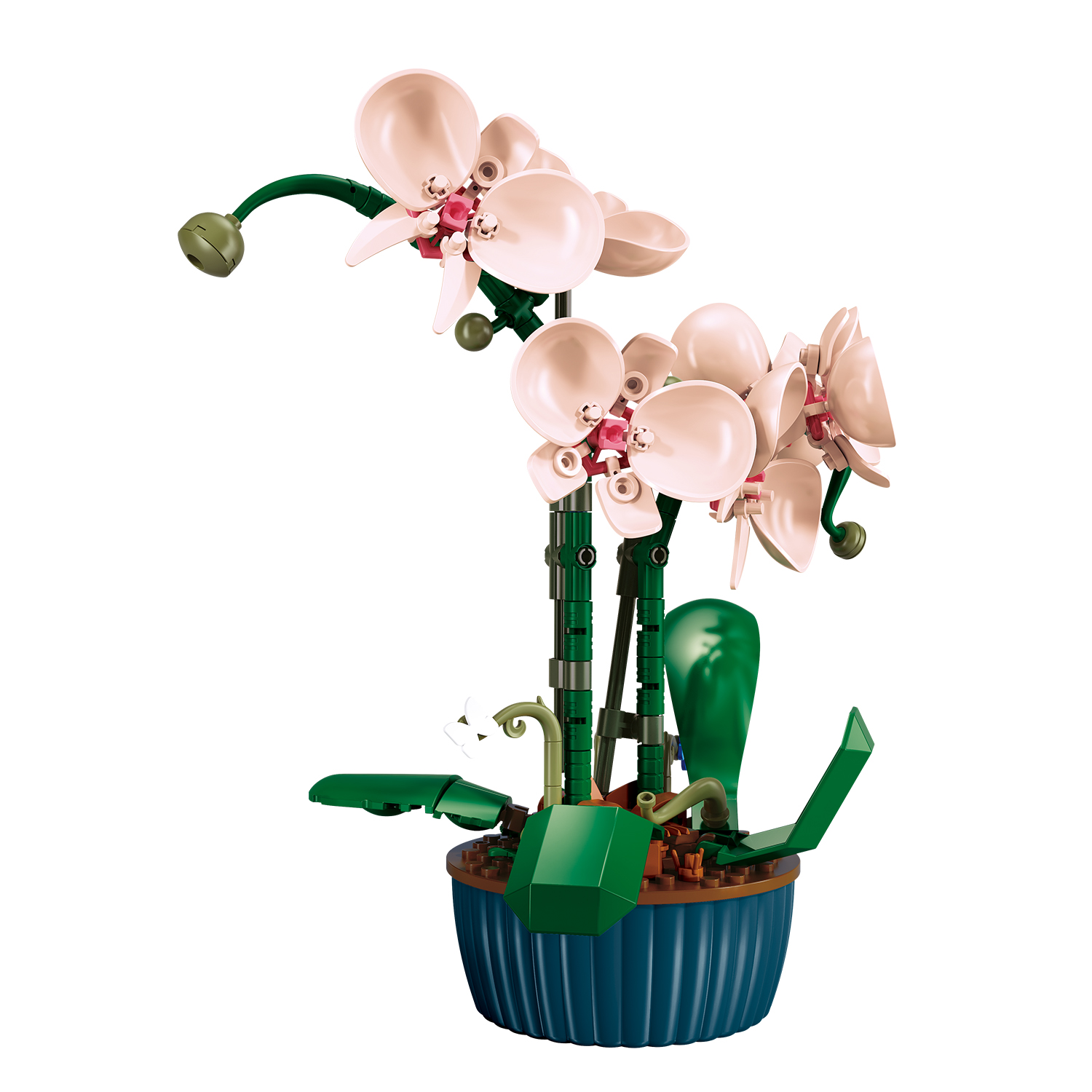 Конструктор SLUBAN Белая орхидея - фото 1