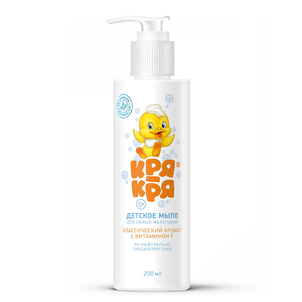 Мыло жидкое Кря-Кря Классик 0+ 200 мл - фото 1