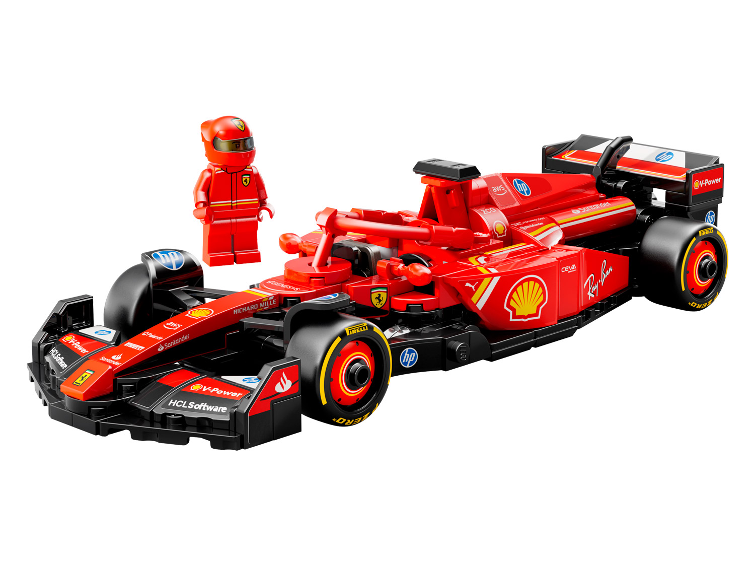 Конструктор LEGO Speed Champions Ferrari SF-24 77242 275 дет. - фото 3