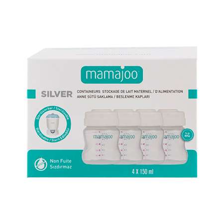 Контейнер для хранения молока Mamajoo 150 мл 4 шт