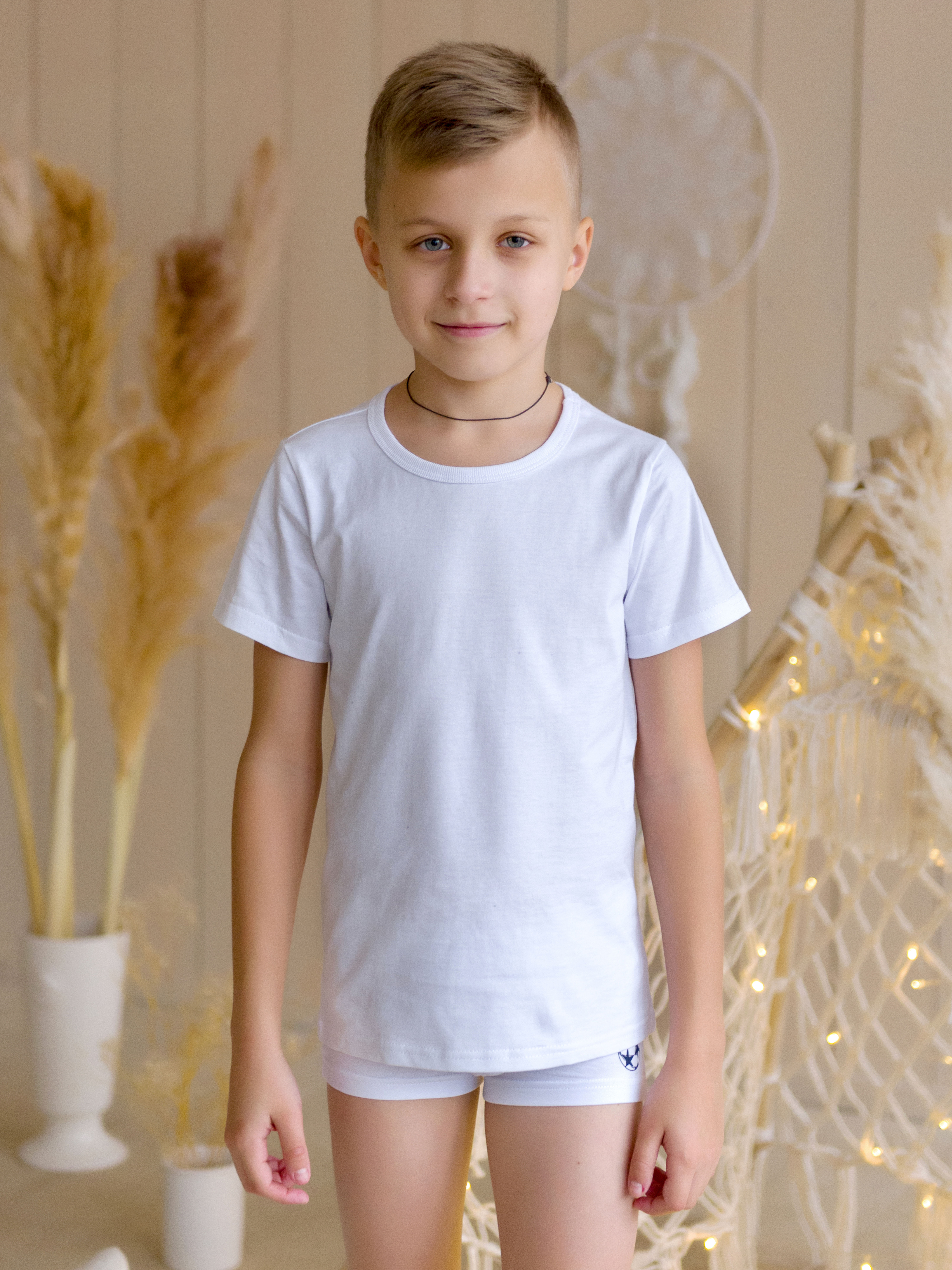 Футболка 2 шт ALEX YVN KB5002-2-White - фото 2