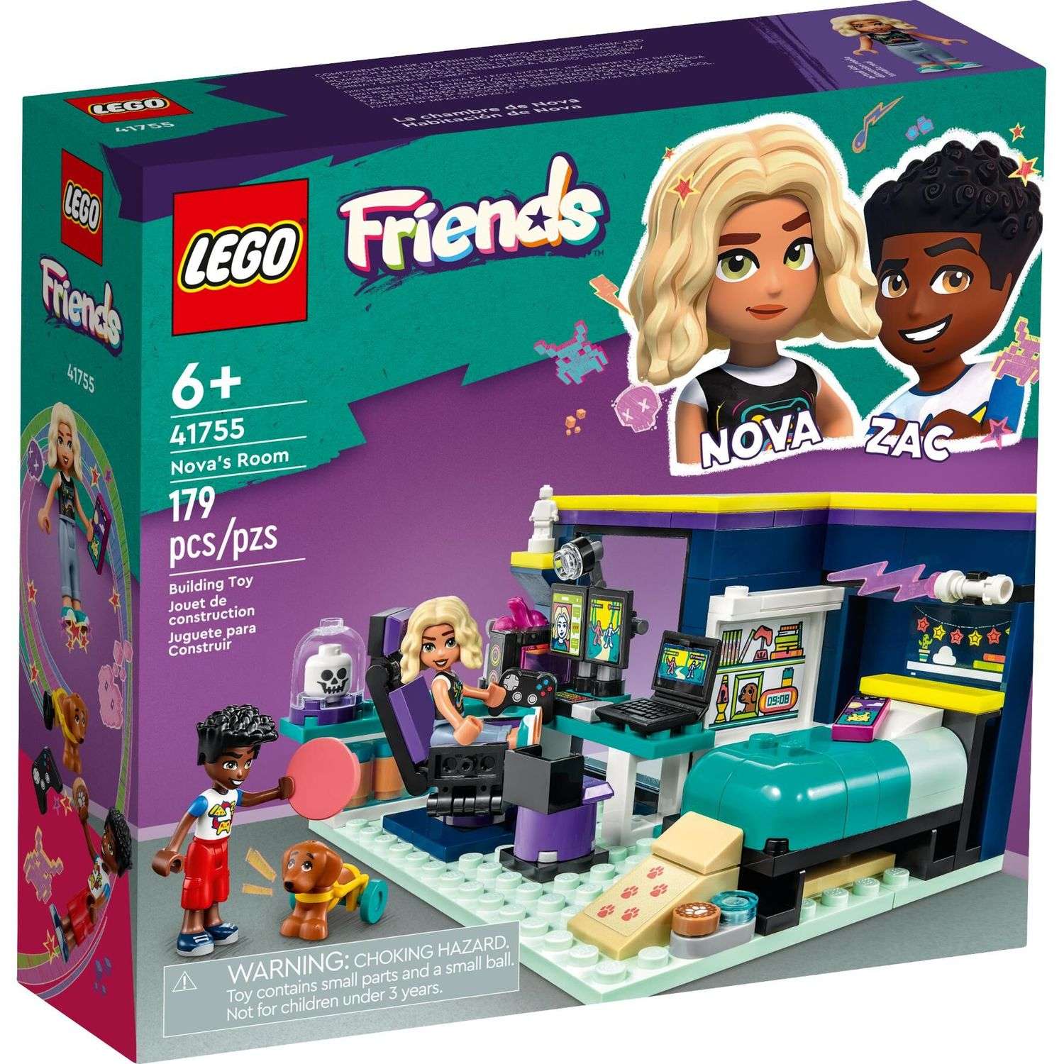 Конструктор LEGO Friends Комната Новы блочный - фото 2