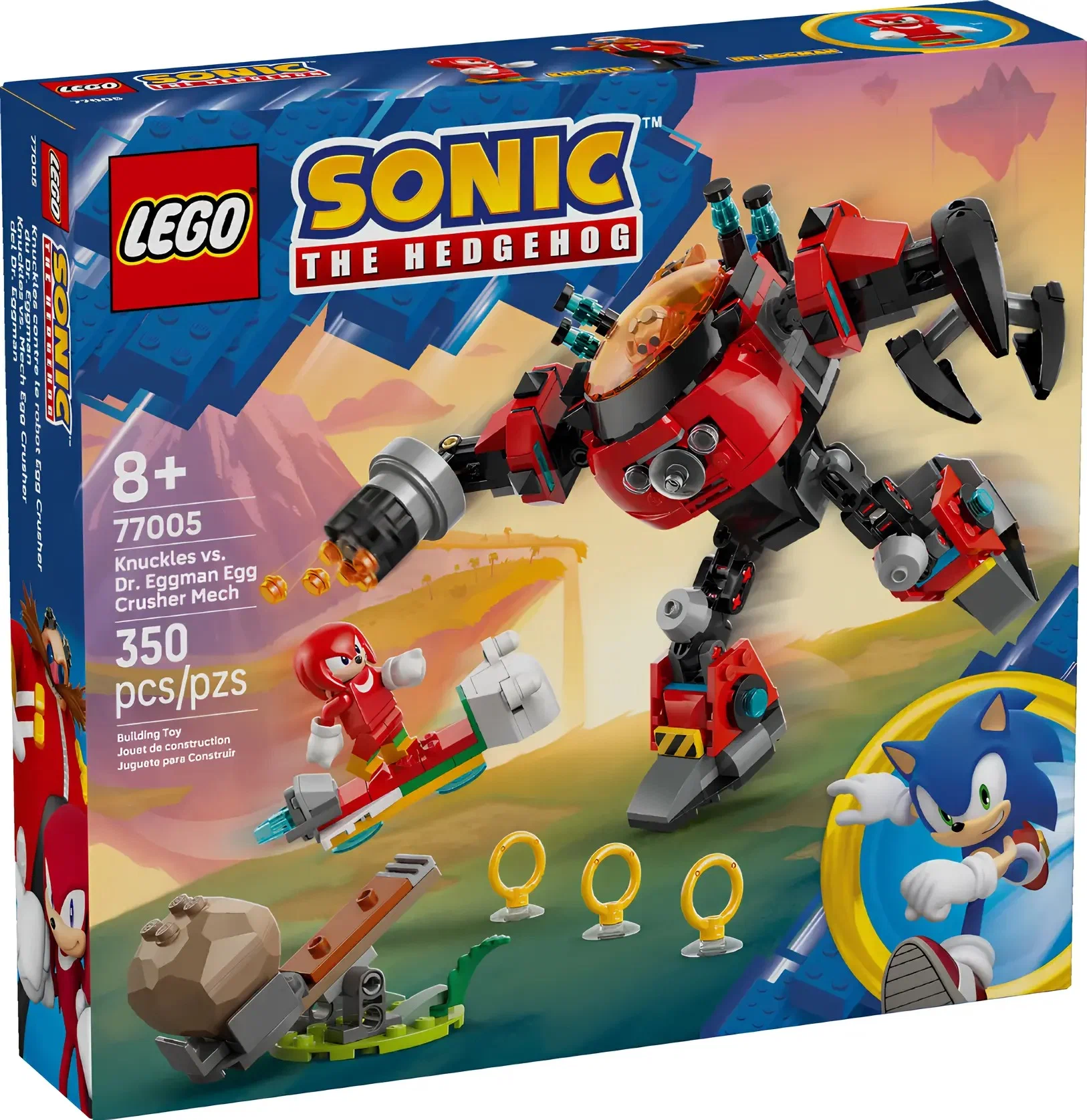 Конструктор LEGO Sonic the Hedgehog Наклз 350 дет. - фото 8