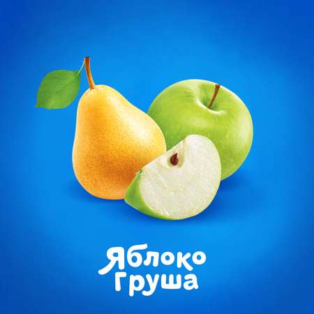 Йогурт питьевой Агуша 2.7% яблоко-груша 180г с 8месяцев
