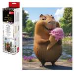 Алмазная мозаика Феникс + Капибара