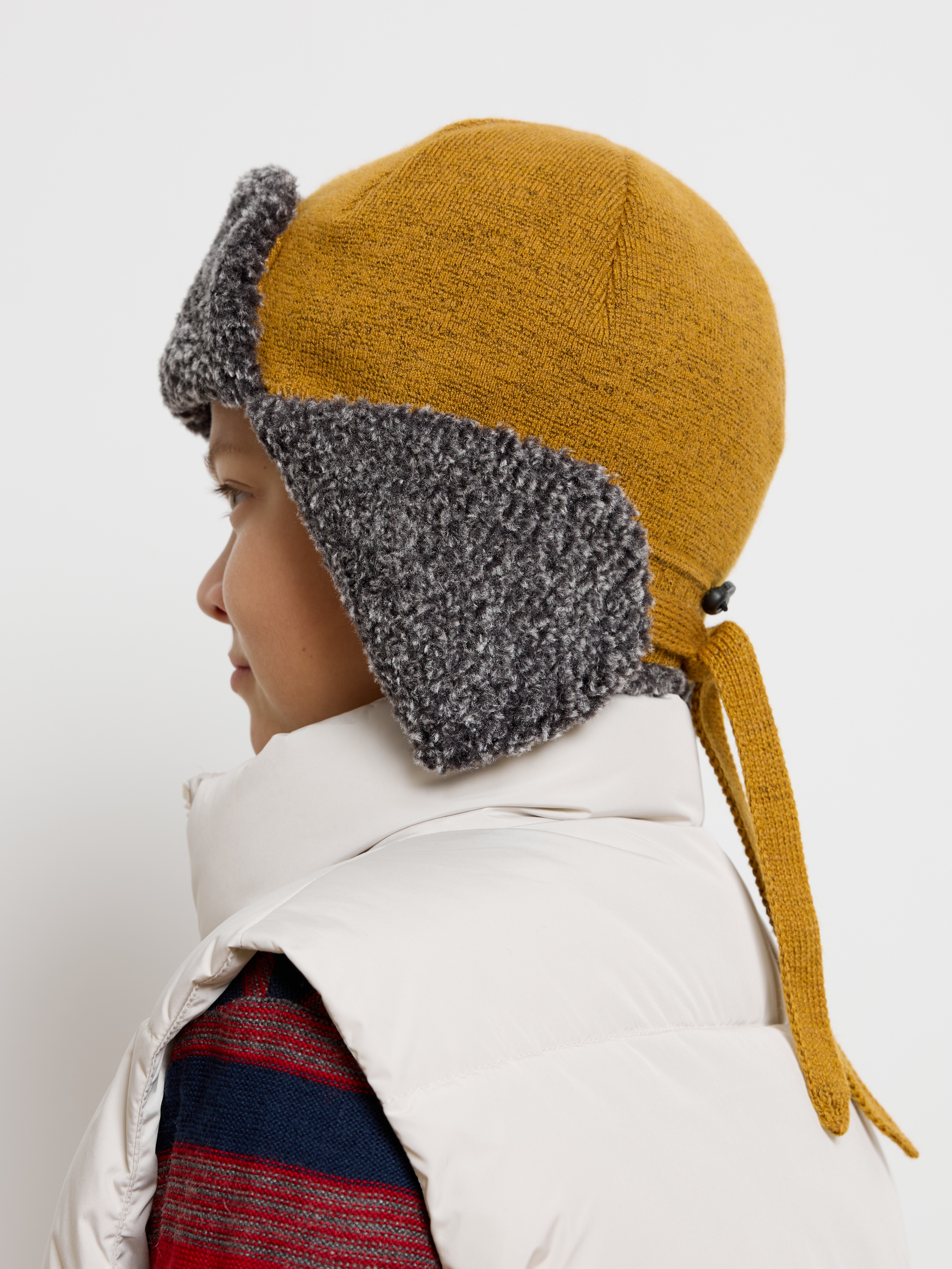 Шапка-ушанка Starkoff Kids Д500918 - фото 2