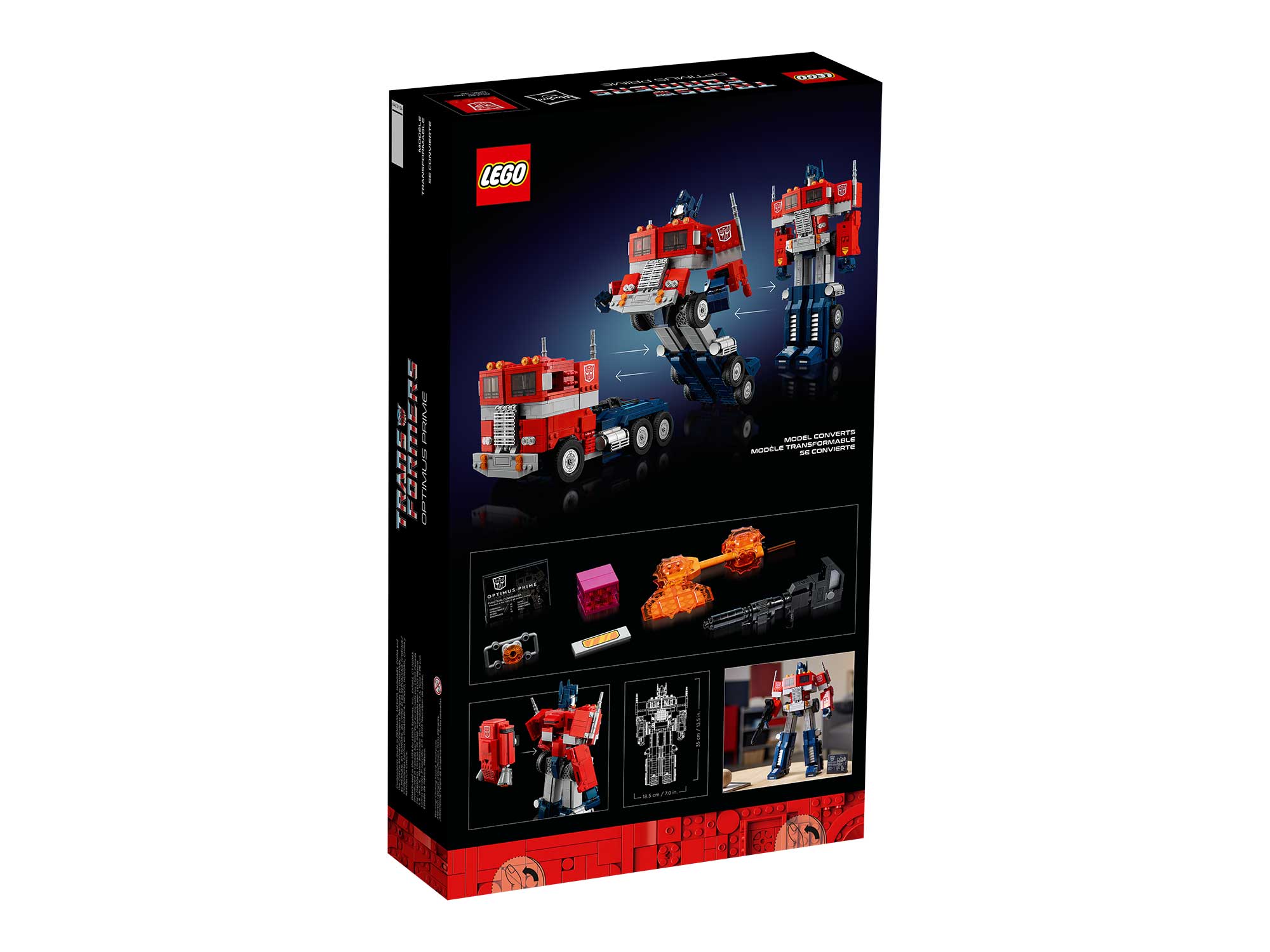 Конструктор LEGO Technic Transformers Оптимус Прайм блочный - фото 2