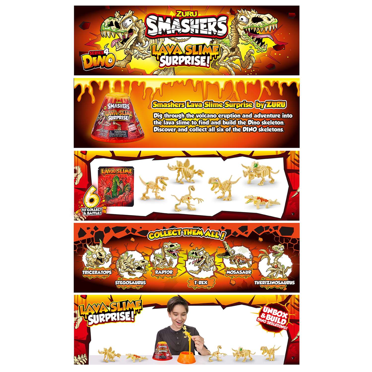 Набор игровой Smashers Вулкан 7472TQ1 7472TQ1 - фото 16