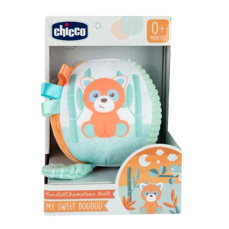 Игрушка Chicco мячик мягкий ХамелеонПанда