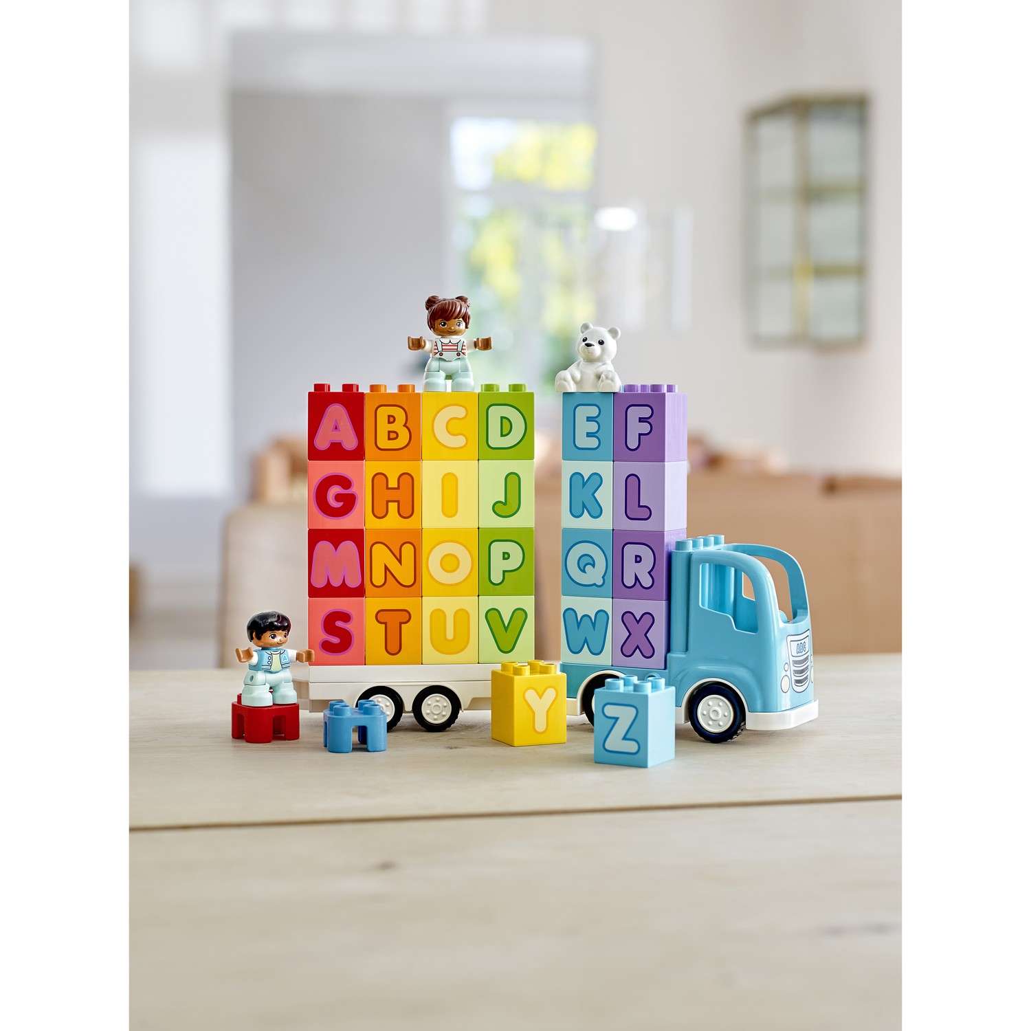 Конструктор LEGO DUPLO Грузовик Алфавит блочный - фото 12