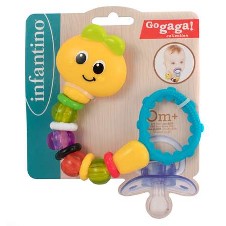 Набор INFANTINO рюкзак-кенгуру 4в1 с игрушкой 5204P
