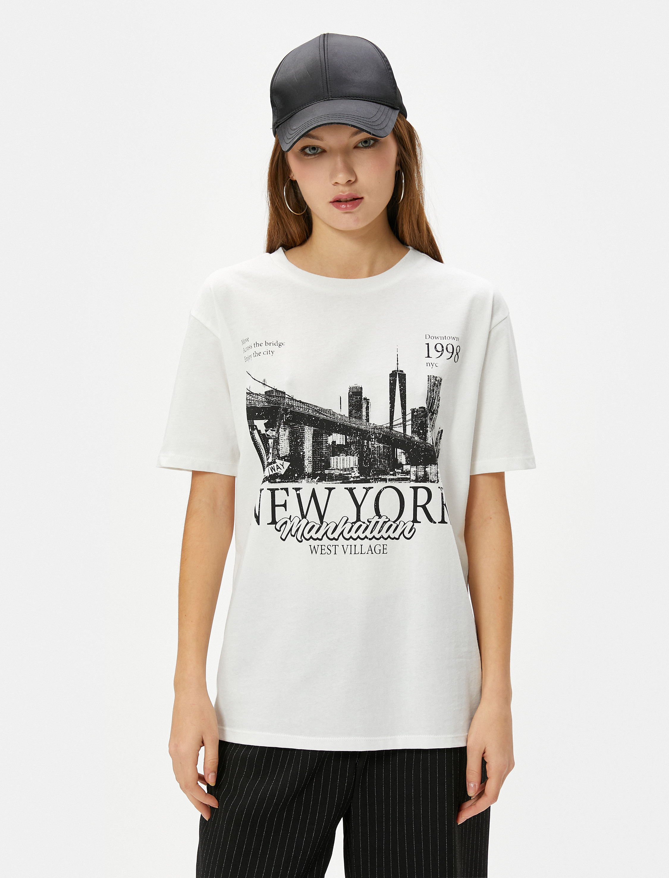 Футболка KOTON 4SAL10119IK010 - фото 3