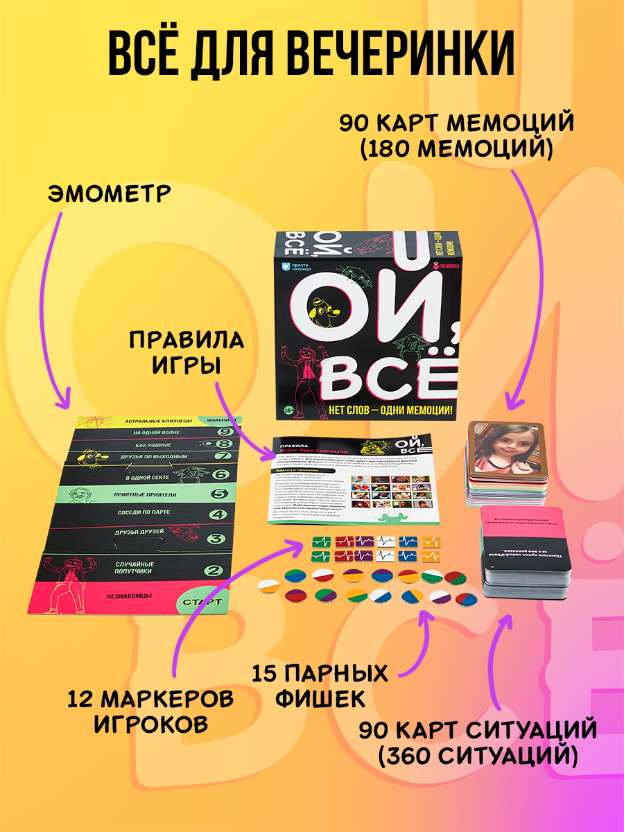 Настольная игра Экивоки Ой всё - фото 12