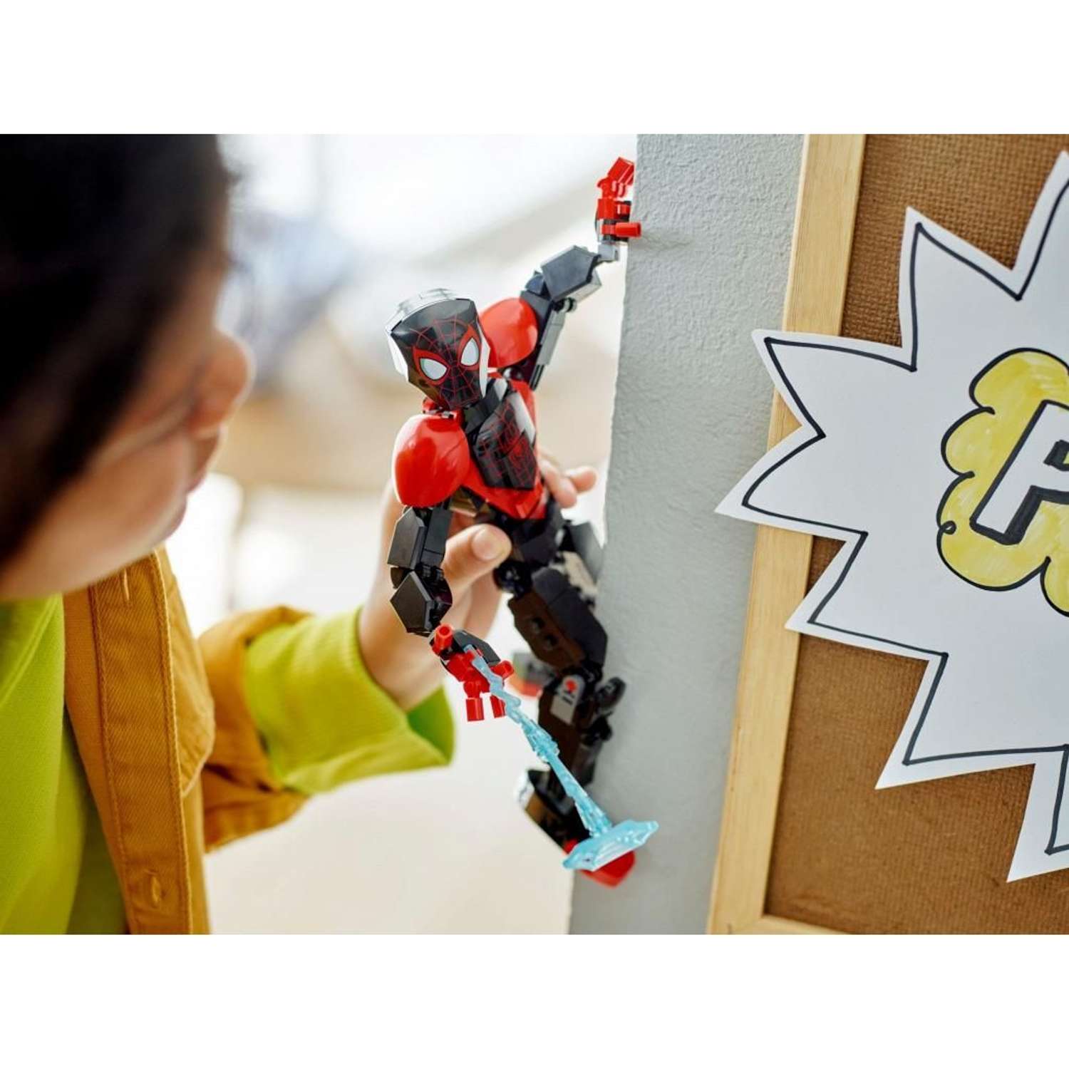 Конструктор LEGO Marvel Super Heroes Miles Morales Figure блочный - фото 5