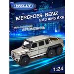 Автомобиль Welly Mercedes Мерседес-Бенц Г 63 АМГ 6х6 1:24