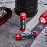 Литий-ионные аккумуляторы REXANT 3000 мАч типоразмер 18650 2 шт