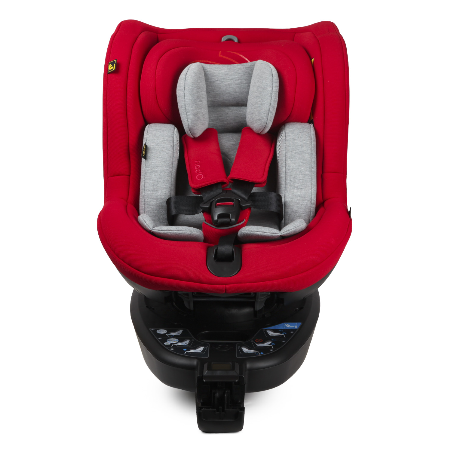 Автокресло nado Garnet red Isofix 0+/1 (0-18 кг) - фото 12
