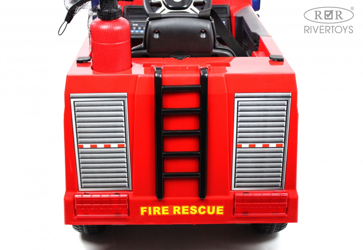 Электромобиль RIVERTOYS A555AA-RED С пультом ДУ - фото 28