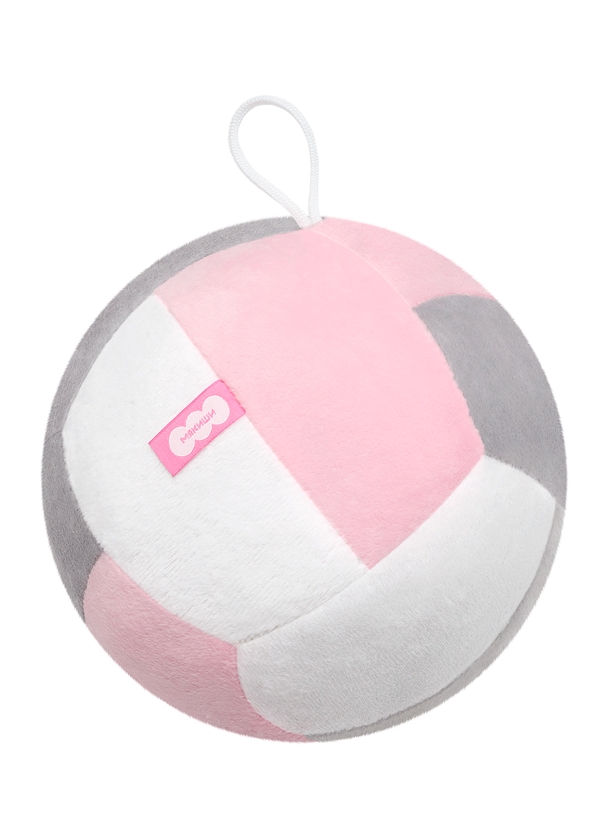 Мягкая игрушка Мякиши мячик Волейбол с бубенчиком - фото 7