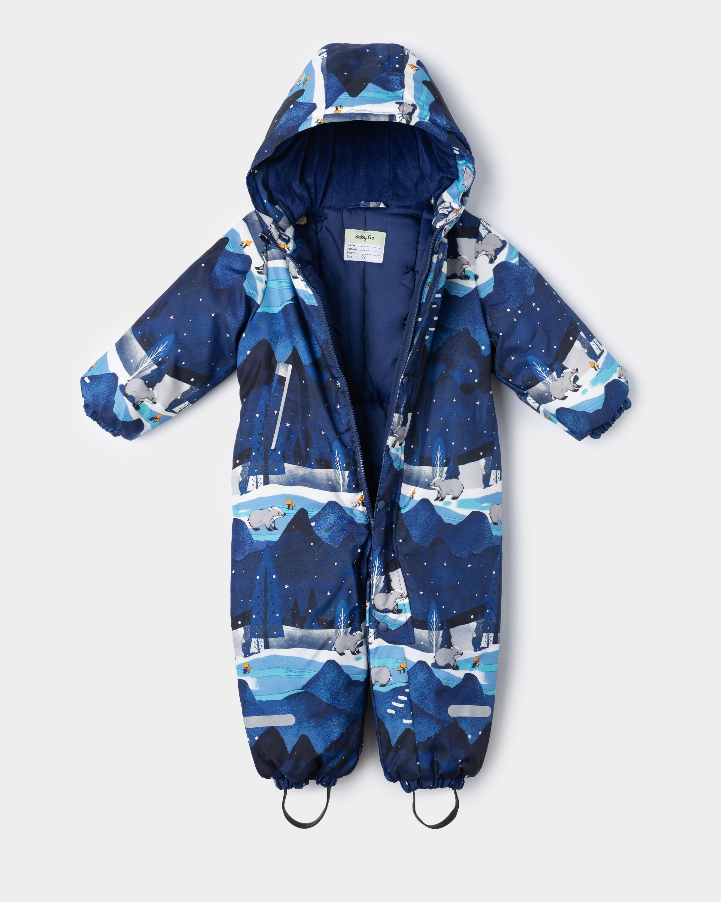 Комбинезон BabyGо W25BG4-DK03ib-D6 - фото 4