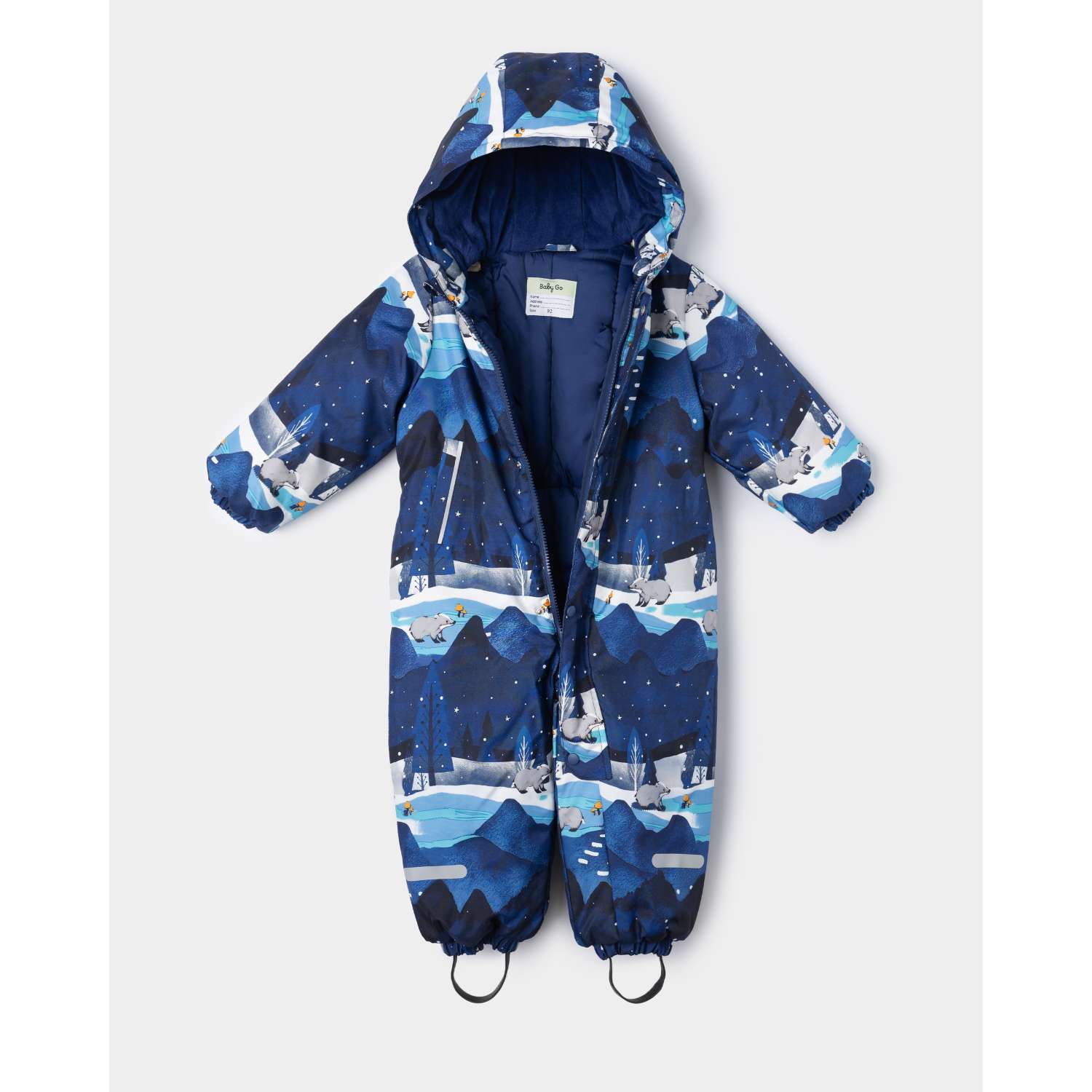 Комбинезон BabyGо W25BG4-DK03ib-D6 - фото 4