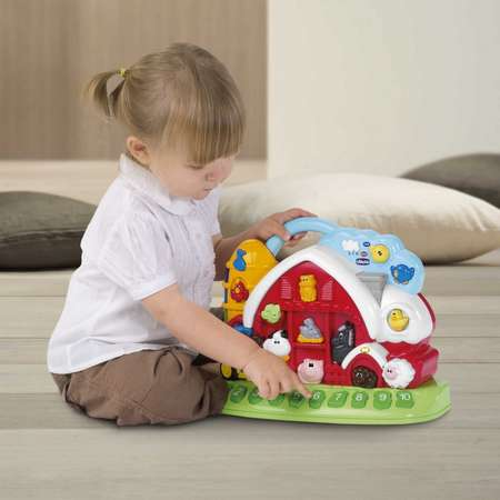 Игрушка развивающая Chicco Говорящая ферма русский/английский