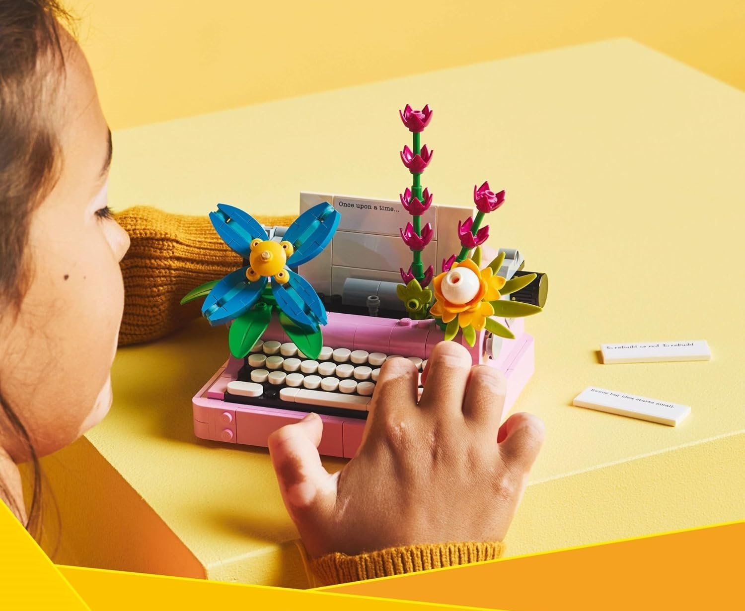 Конструктор LEGO Creator Пишущая машинка с цветами - фото 4