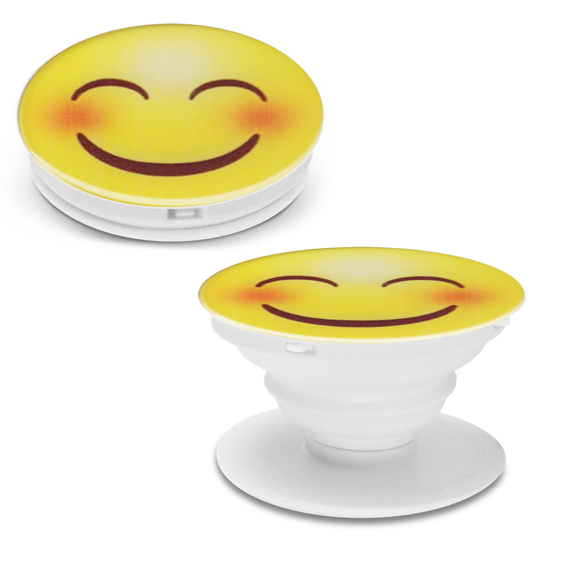 Держатель для телефона Krutoff Попсокет Смайлик - вид 1 - фото 2