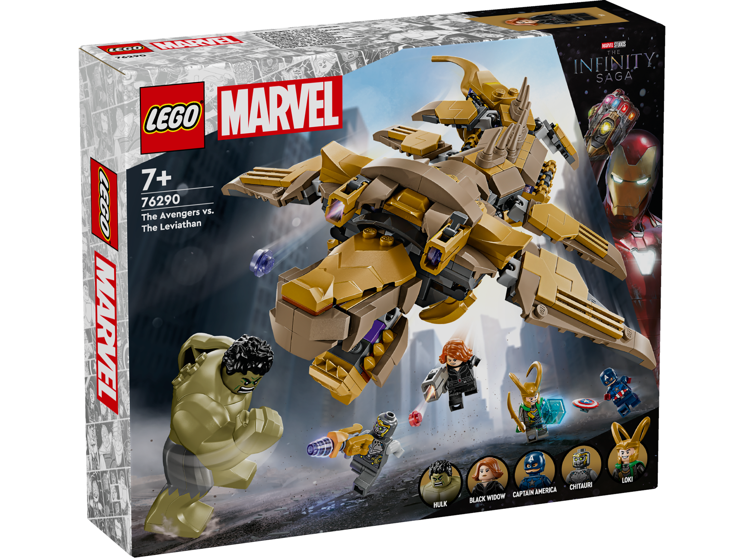 Конструктор LEGO Marvel Super Heroes Мстители против Левиафана - фото 3