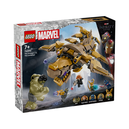 Конструктор LEGO Marvel Super Heroes Мстители против Левиафана блочный