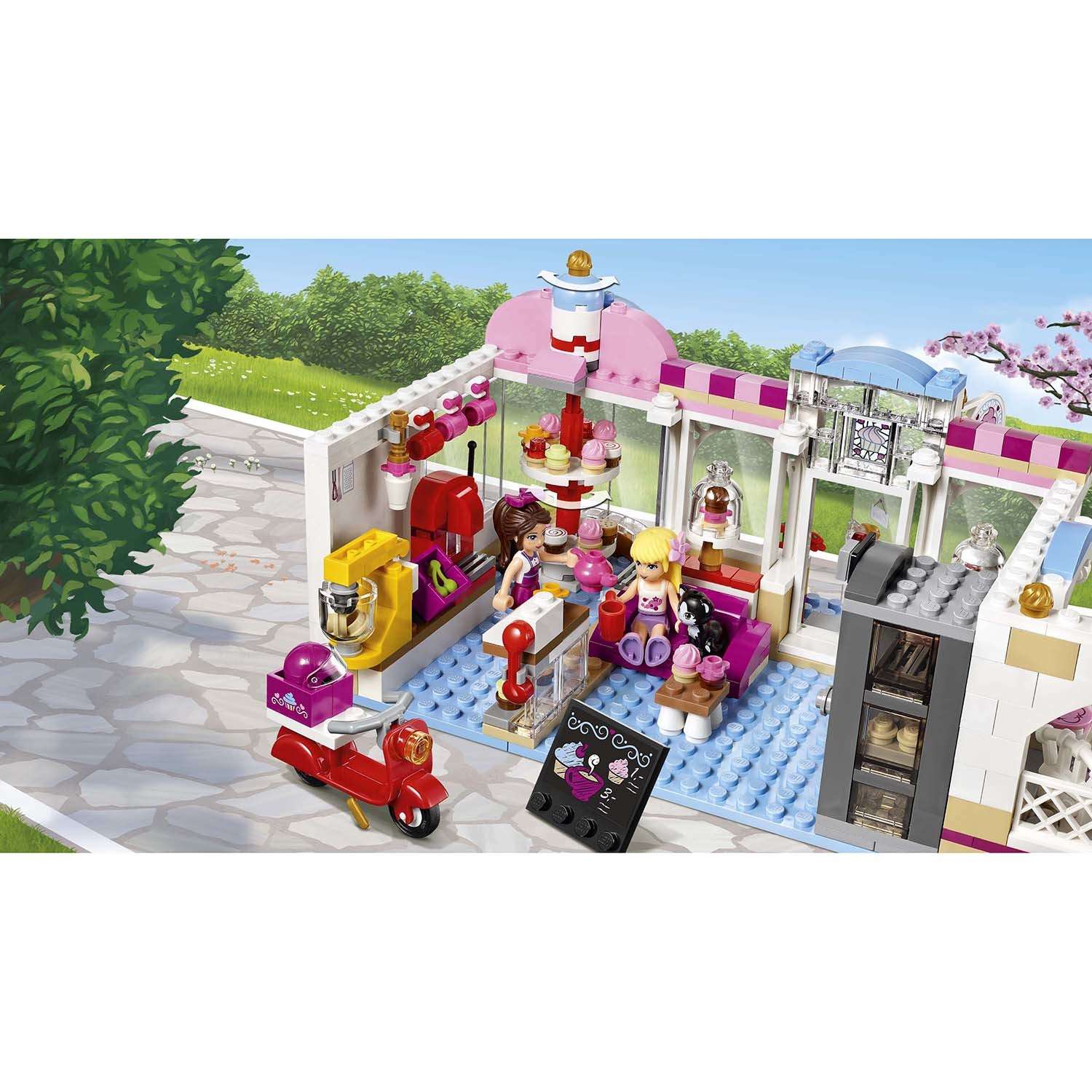 Конструктор LEGO Friends Кондитерская блочный - фото 5