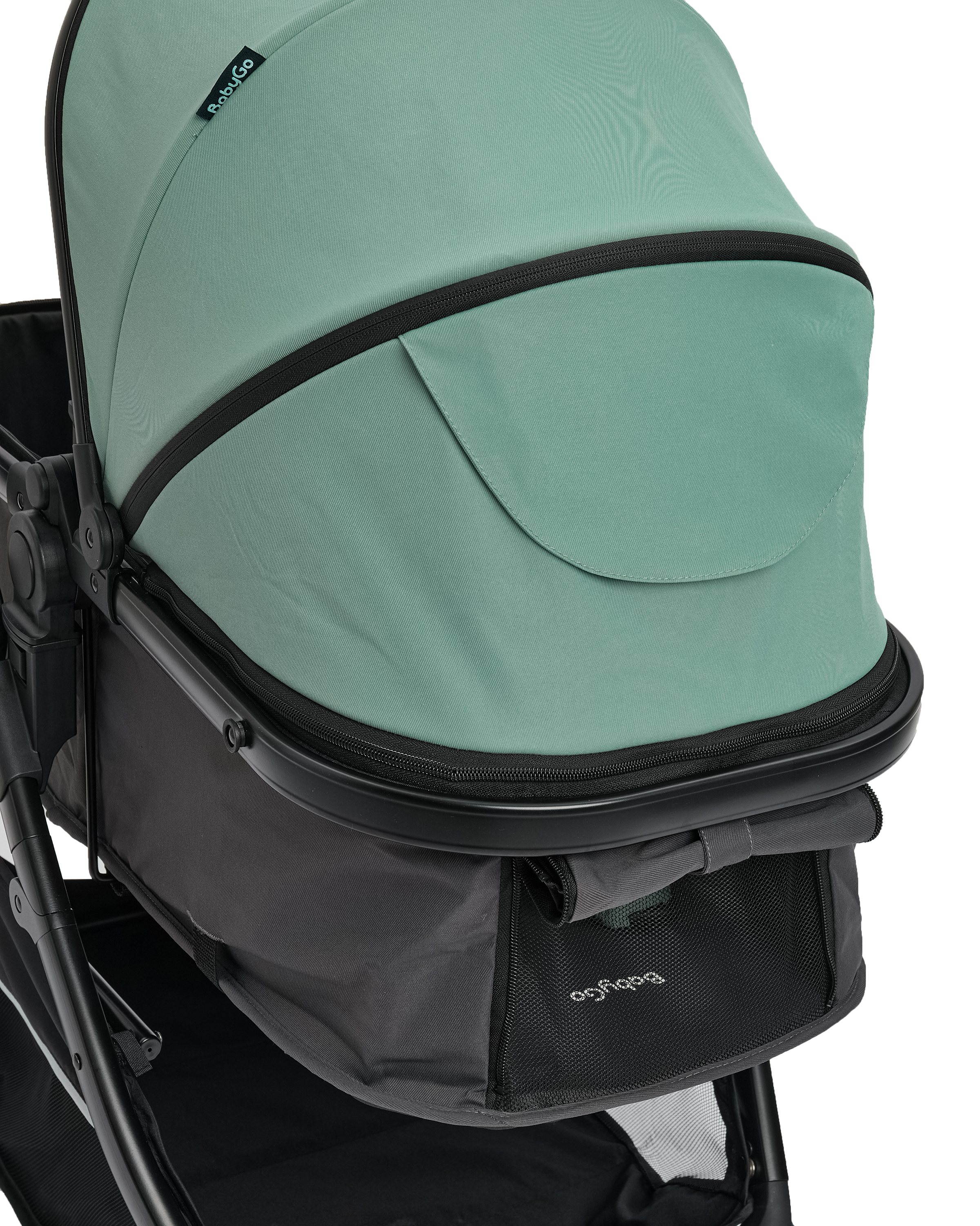 Коляска 2в1 BabyGo Sandy бирюзовый - фото 12