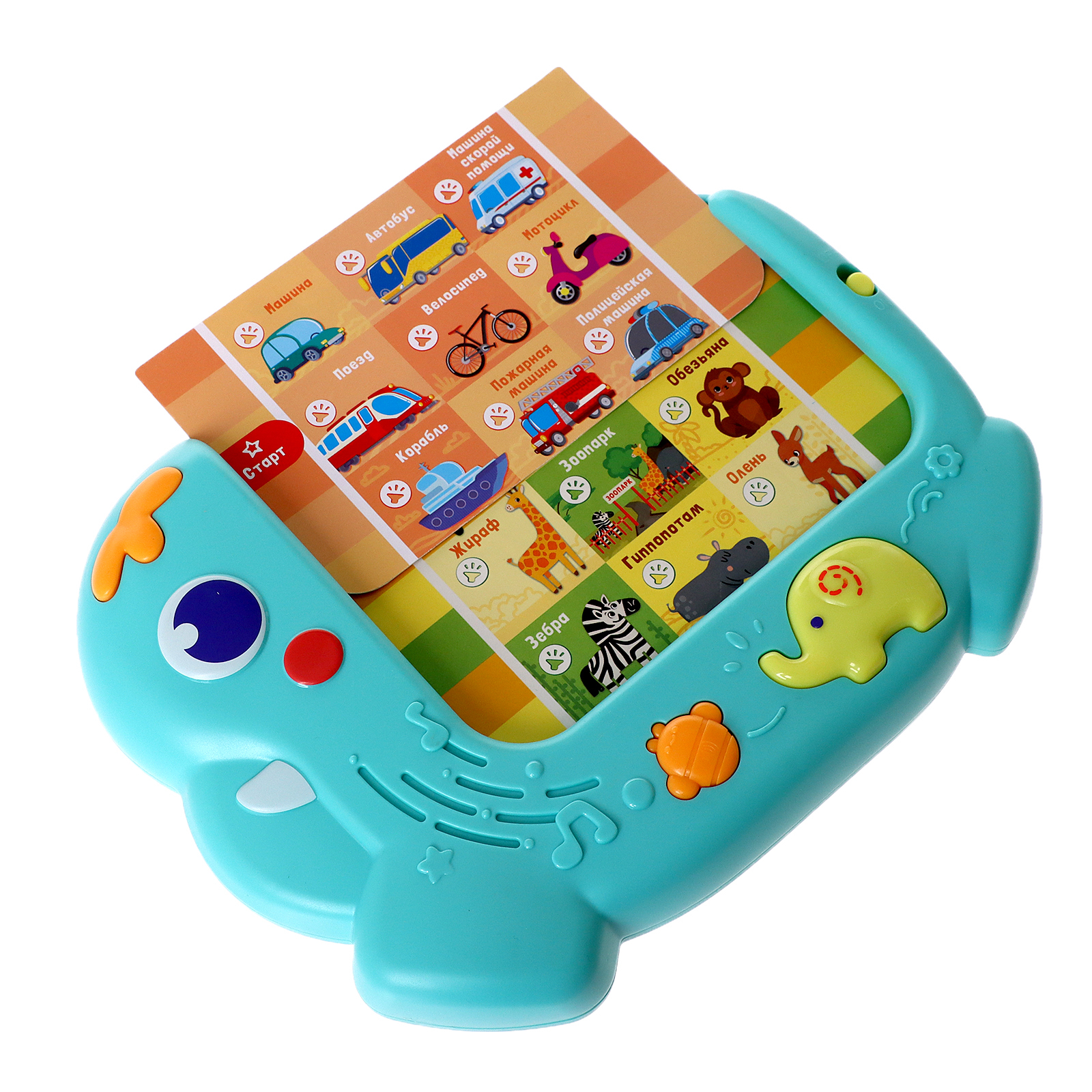 Игрушка Sima-Land планшет Мои первые английский слова - фото 8
