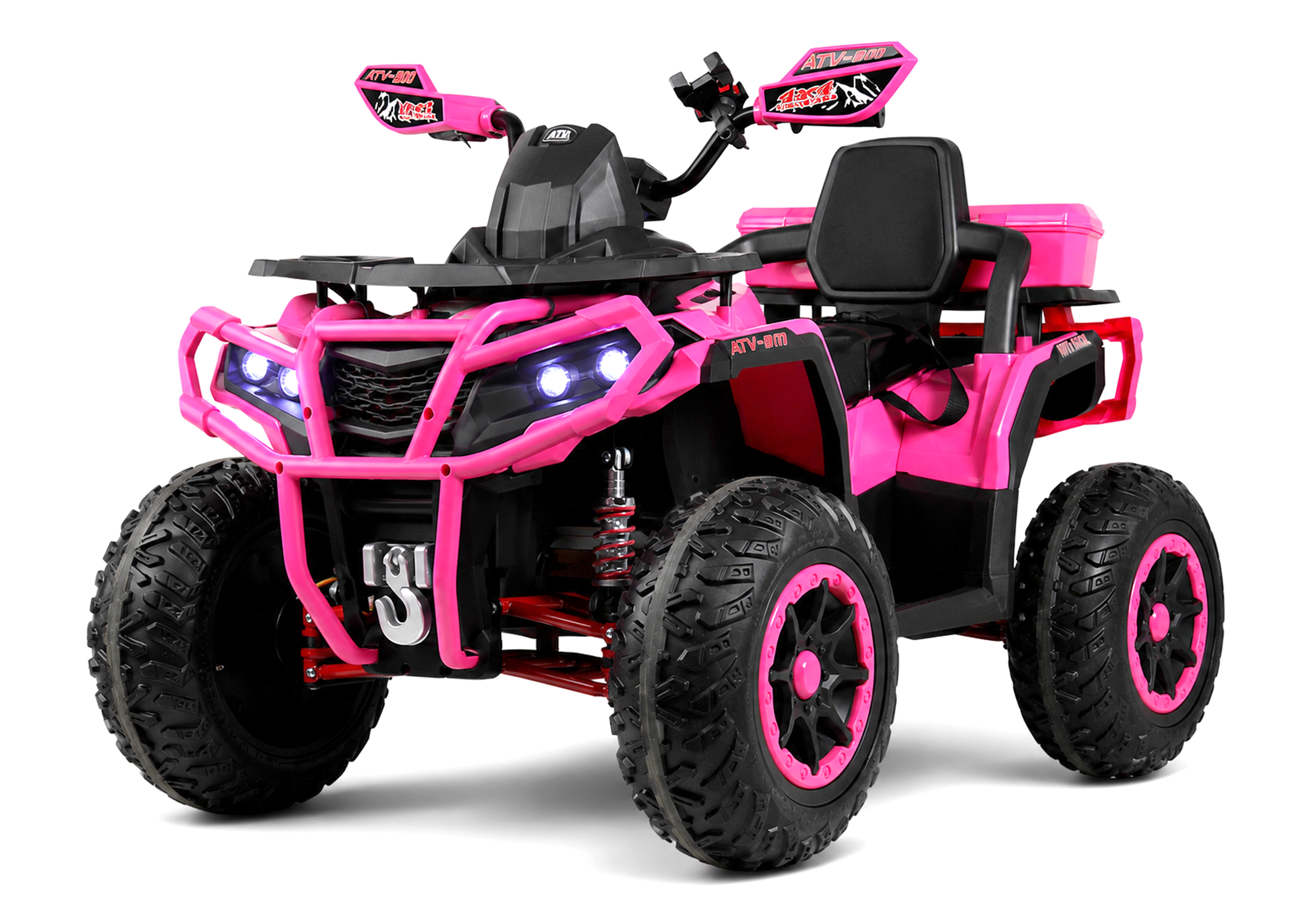 Электромобиль RIVERTOYS Z111ZZ-NEW-PINK С пультом ДУ - фото 39