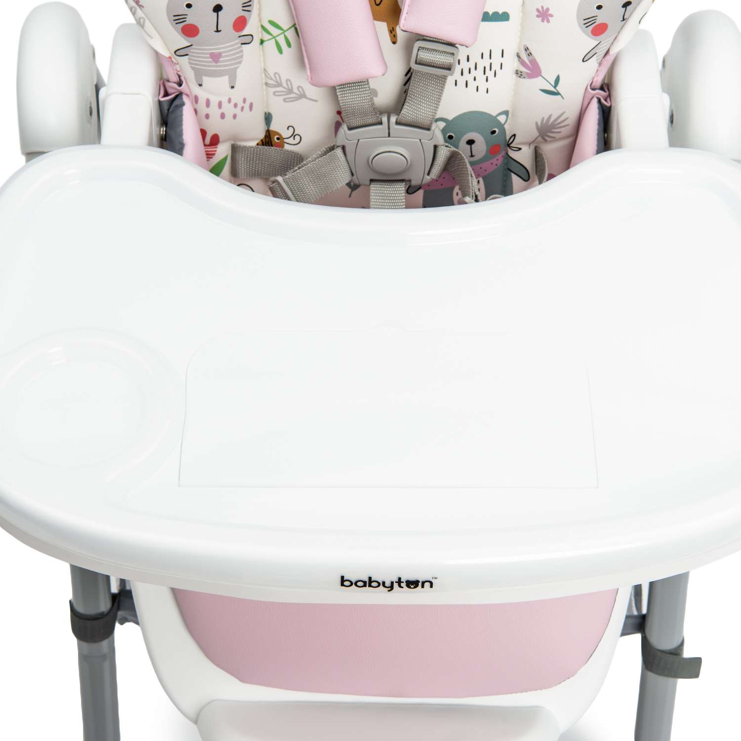 Стульчик для кормления Babyton Pretty Friends Pink классический - фото 17