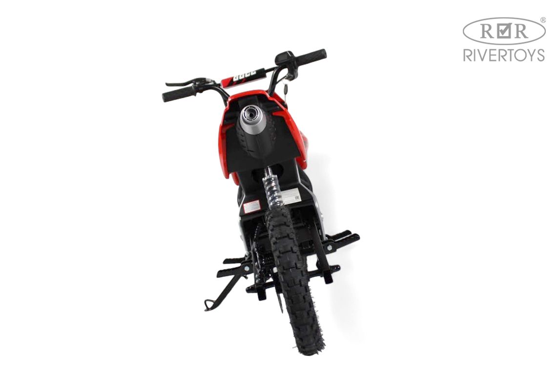 Электромотоцикл RIVERTOYS E777KX-MOTO-RED - фото 2