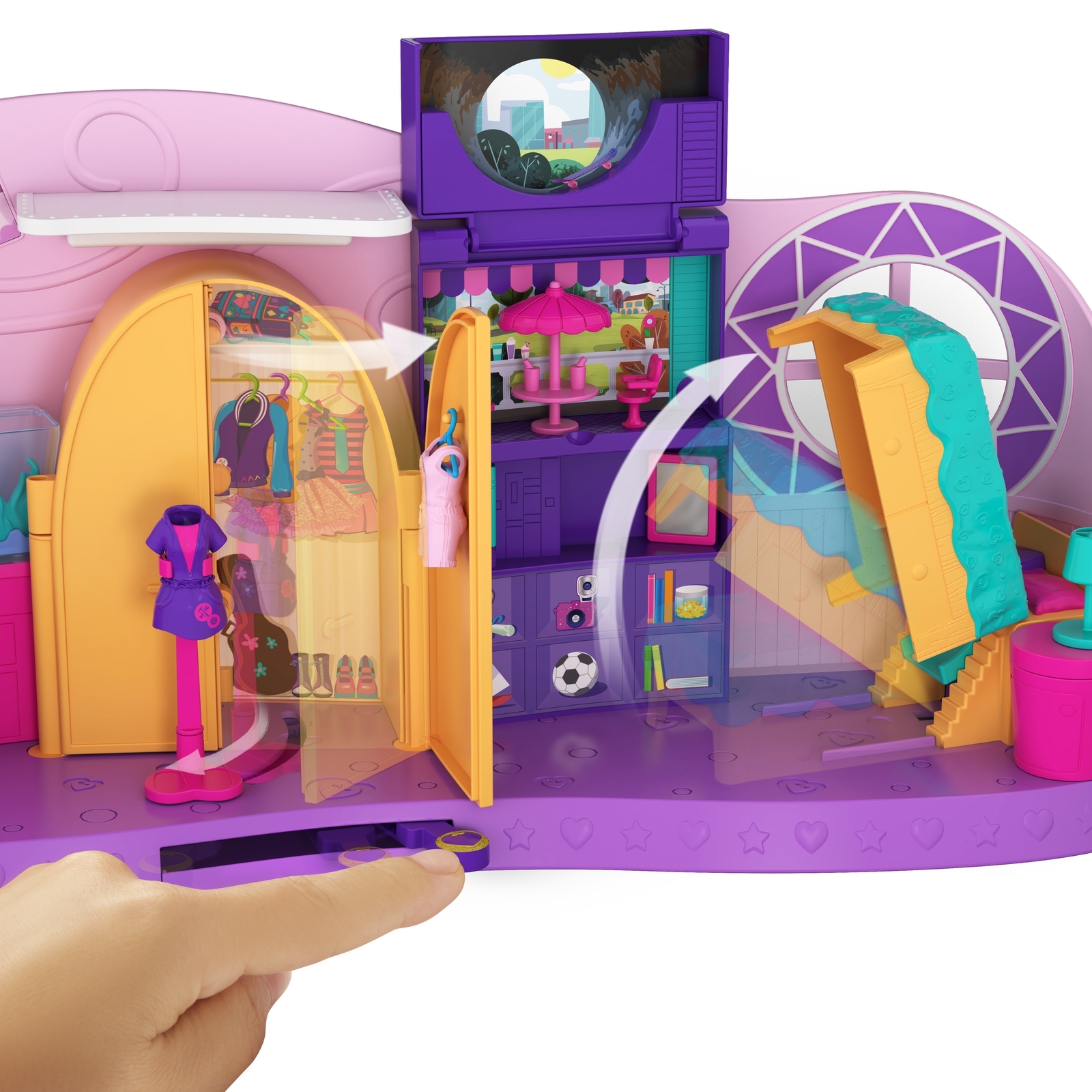 Кукла мини POLLY POCKET FRY98 - фото 16