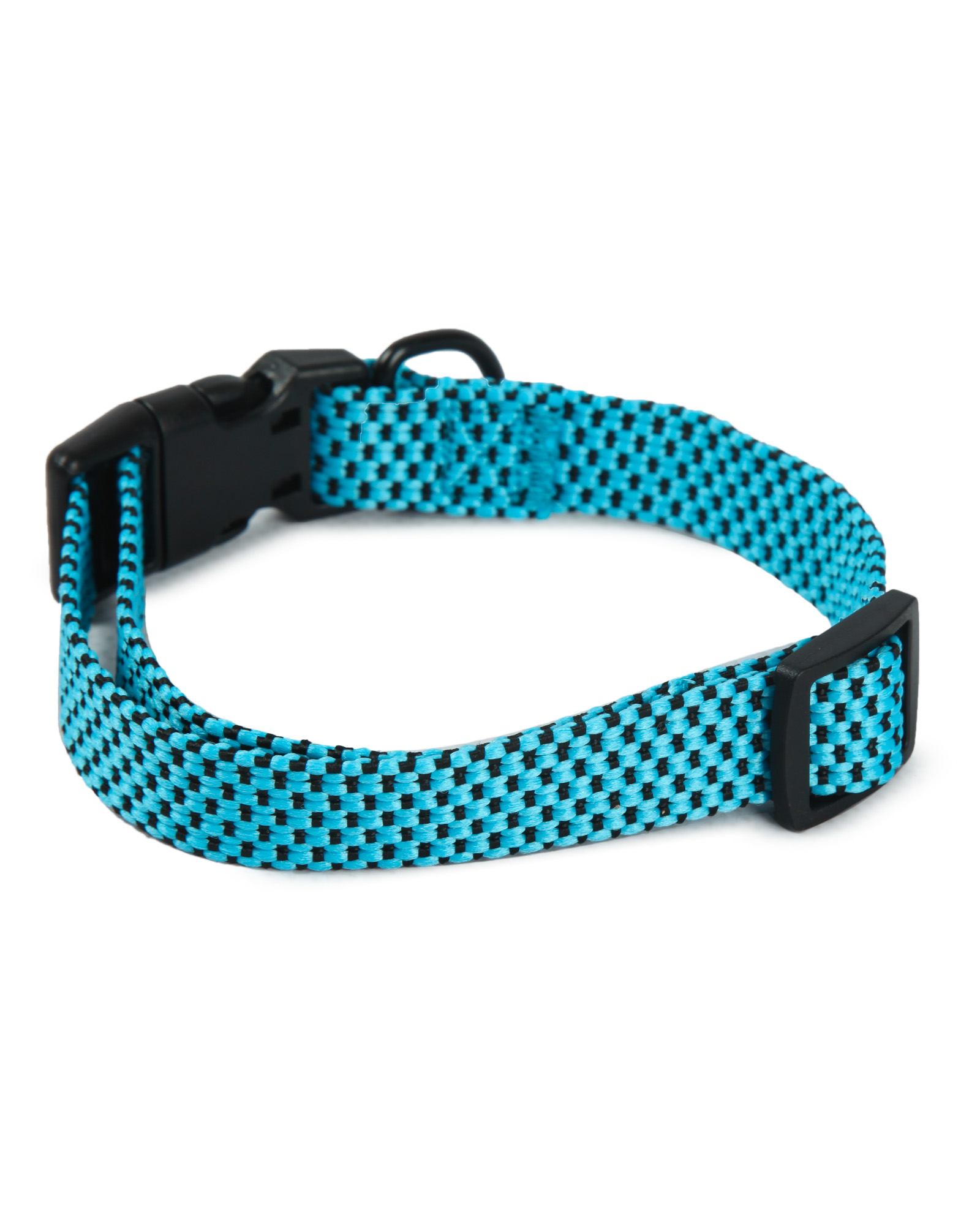 Ошейник для собак средних пород Barbaks голубой с вкраплениями полиэстер M (2.0*30-45см) - фото 3